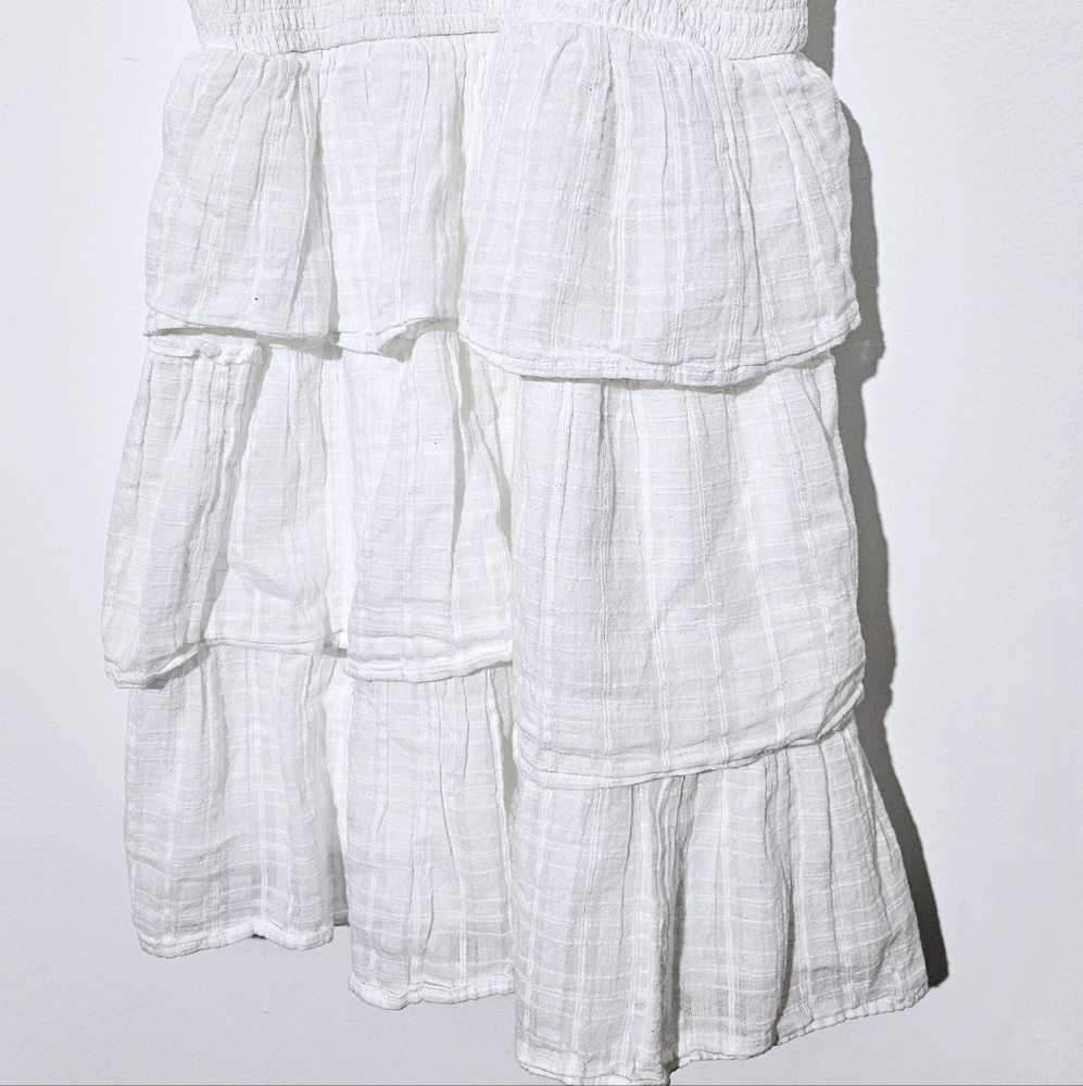 American Eagle Outfitters White Spaghetti Strap Dress Size XS - Picture 6 of 9